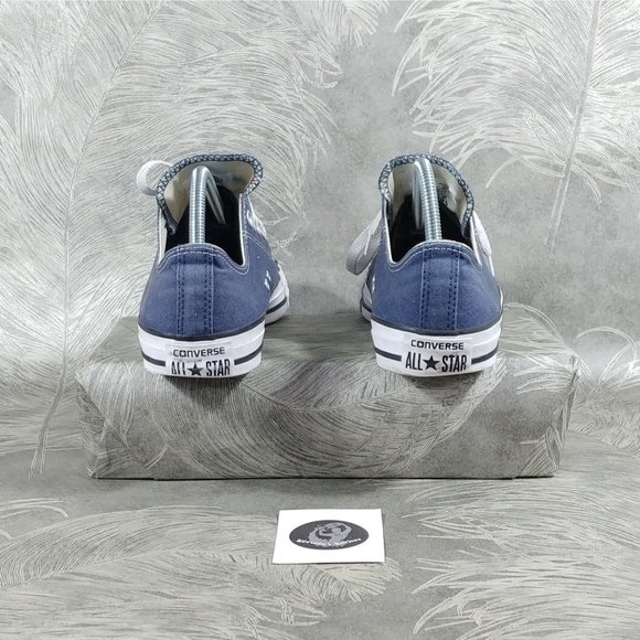 Converse All Star Women's Size 9 Navy Blue Canvas Lace Up Sneakers - Picture 6 of 9